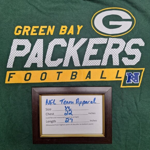 NFL Green Bay Packers Football Tee Shirt Wisconsin Cheesehead Adult XL Men Women - Picture 5 of 7